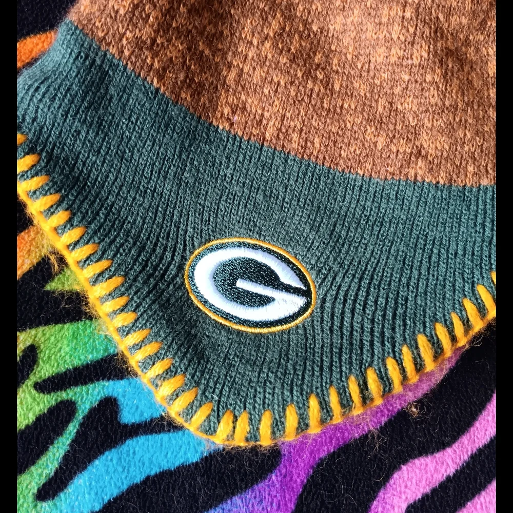 💚💛 Green Bay Packers Infant Knit Hat Winter Baby Football NFL Team Apparel